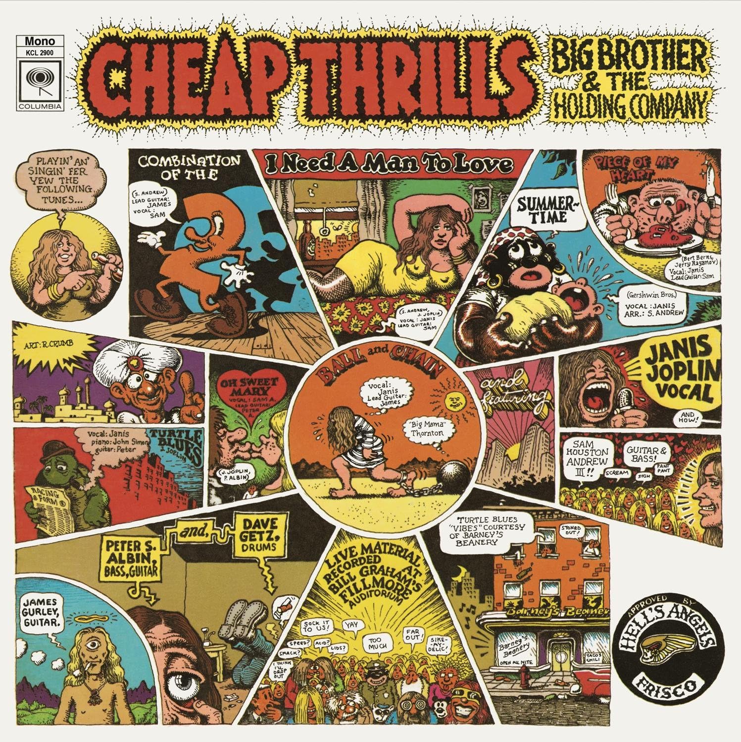 洋楽 g-rap Brothers-N-Business 1st Press Big Brother & The Holding Company - Down On Me / Call On Me